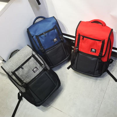 ( XEM VIDEO ) Balo nam nữ thời trang Hàn quốc để được laptop 14in du lịch chống thấm nước 111 BEE GEE ( NẮP CÓ 2 NỊT )