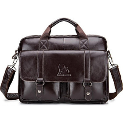 Túi xách da bò nam công sở cao cấp phong cách châu âu