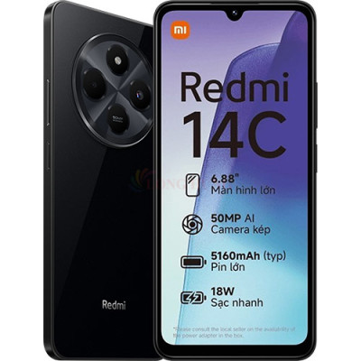 Điện thoại Xiaomi Redmi 14C - Hàng chính hãng