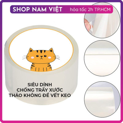 Băng Keo Trong Chống Mèo Cào Bảo Vệ Sô Pha Nội Thất Da