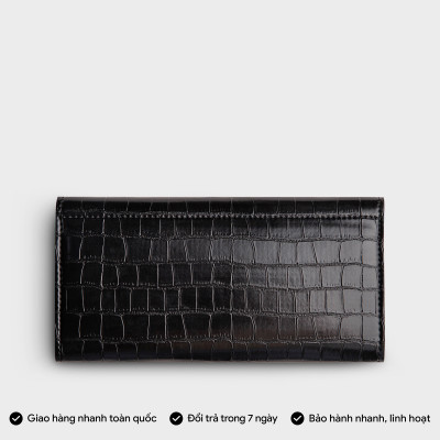 Ví Yuumy ( Thời trang nữ dáng dài phối khóa trang trí - Ví da Verein YV93 )