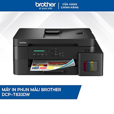 [HÀNG CHÍNH HÃNG] Máy in phun màu Brother DCP-T830DW