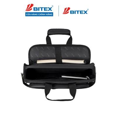 Cặp học sinh đa năng Bitex C-002 màu đen dành cho học sinh cấp 2, học sinh cấp 3, sinh viên, người đi làm
