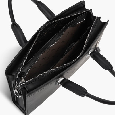 Túi Xách, Cặp Thời Trang Công Sở Nam Da Bò Sanffiano Cao Cấp CDX11 Đen