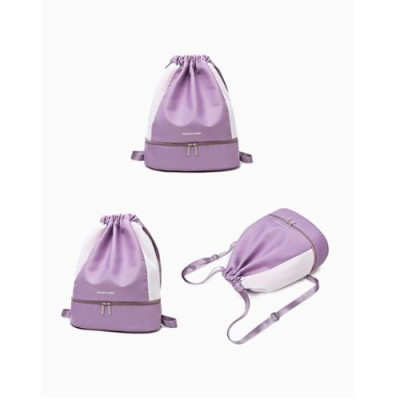 Balo Dây Rút Nam Nữ Đi Biển Tập Gym Có Ngăn Tách Đồ Khô Ướt Nhỏ Gọn Nhẹ Màu Sắc Tươi Mới - Hàng Loại 1 - Chính Hãng MINIIN