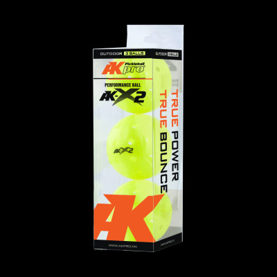 Hộp 3 bóng Pickleball AK-X2