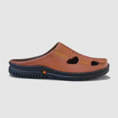 Dép Bít Mũi Nam HÀ NAM Da Bò Thật Cao Cấp GSB20118