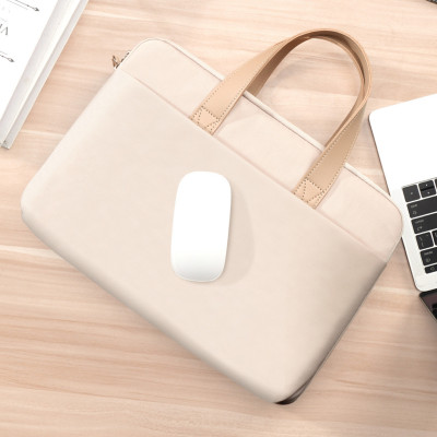 Túi xách chống sốc dành cho laptop macbook surface, túi công sở nam nữ đeo chéo cặp đựng laptop