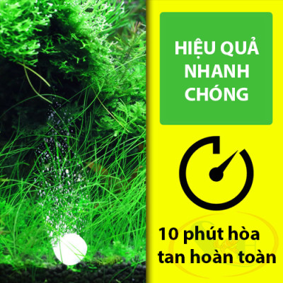 Viên nén sủi co2 Sunsun bổ sung khí co2 bể cây thủy sinh