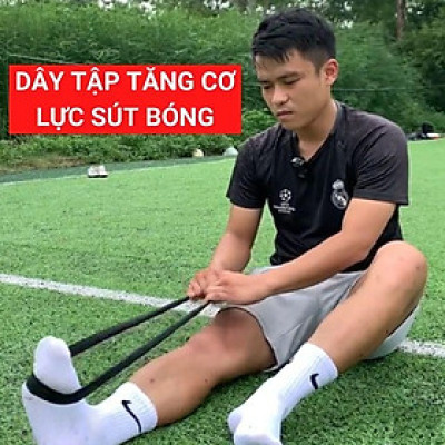 Bộ 5 Dây kháng lực bóng đá tập chân, tăng cơ lực sút cổ chân đá bóng - Chinh hãng dododios