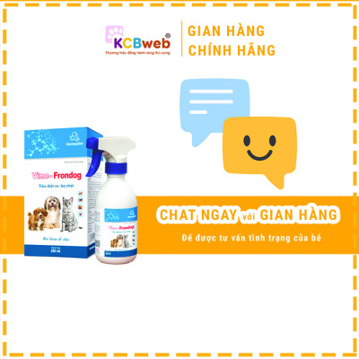 Dung dịch xịt bên ngoài ve, rận, bọ chét cho thú cưng