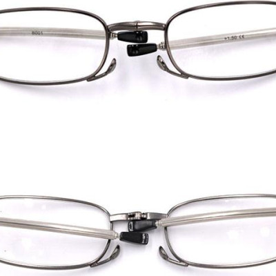 Kính lão gọng xếp 868 màu xám 1 độ_nữ