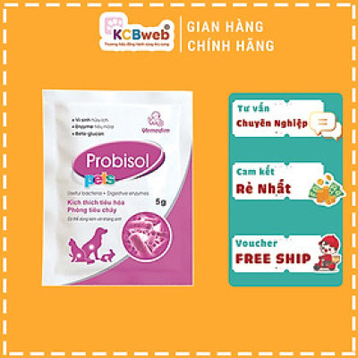 Men tiêu hoá Probisol dành cho thú cưng - Cân bằng vi sinh đường ruột, tiêu hoá tốt