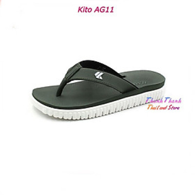 Dép Xỏ ngón Nam nữ Unisex, Dép kẹp siêu êm Thái Lan Kito AG11