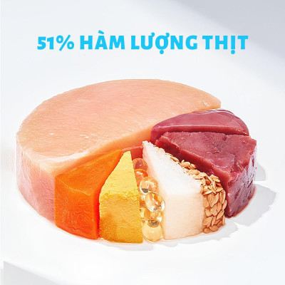 [Hỏa tốc] Pate Cho Mèo Mr.Vet Thức Ăn Ướt Bổ Sung Omega 3, Vitamin, L-Lysine Tăng Đề Kháng