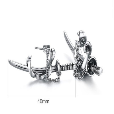 Khuyên tai nam samurai