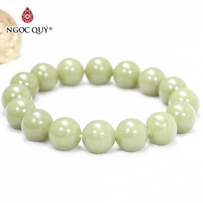 Vòng tay dạ minh châu hạt 8mm mệnh hỏa, mộc - Ngọc Quý Gemstones