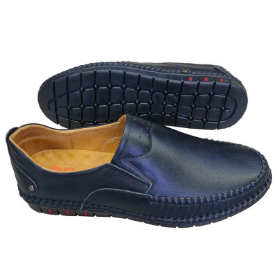 Giày Mọi Nam Da Bò Thật TiTi ĐÔ Cao Cấp GM2044d