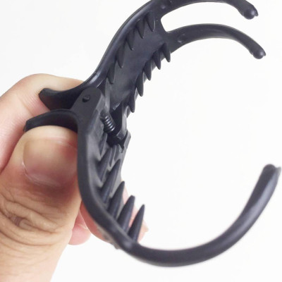 Kẹp tóc 3 răng màu đen - Combo 2 sp