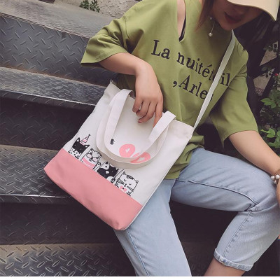 Túi Vải Tote XinhStore Hình Chim Cánh Cụt