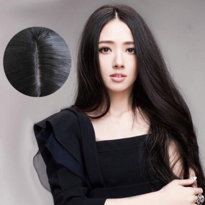 Tóc giả cả đầu 2 mái thẳng dài- tặng lưới chùm tóc-hình thật
