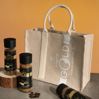 (Hàng tặng không bán) Túi vải đay Legend Gold