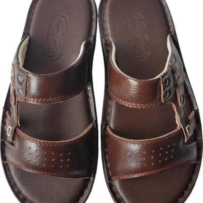 Dép Nam BIGGBEN Da Bò Thật Cao Cấp DN111