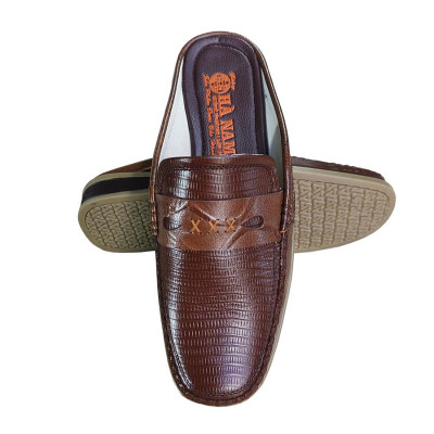 Dép Bít Mũi Nam HÀ NAM Da Bò Thật Cao Cấp GGSB20162