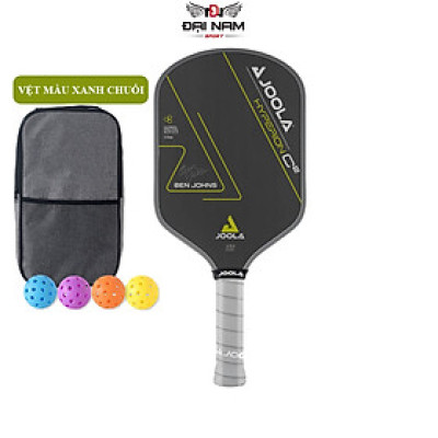 Vợt Pickleball Carbon Mặt Nhám Joola Ben Johns C2 Dày 16mm Cao Cấp ,Siêu Bền,Siêu Nhẹ + Tặng Túi Và 4 Bóng