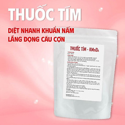 THUỐC TÍM - Diệt khuẩn nấm, lắng đọng cáu cợn