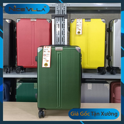 Vali Kéo Du Lịch Bọc Góc NiceVila - Vali nhựa Thời Trang 20/24 inch