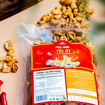 Hạt Điều Tỏi Ớt 340g Lovenut Rang Sấy Gia Vị Không Chất Bảo Quản Đảm Bảo Dinh Dưỡng, Giảm Cân, Ăn Kiêng