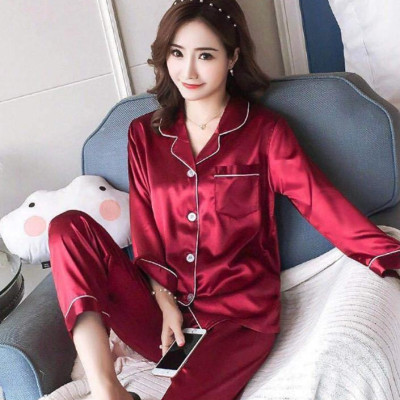 Bộ đồ pijama nữ quần dài và áo tay dài C093