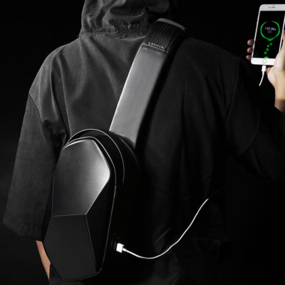 Túi đeo chéo đeo ngực nam đa chức năng cao cấp phong cách châu âu cá tính