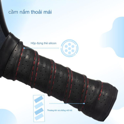 Vợt Pickleball Trẻ Em Sợi Carbon Cao Cấp Đại Nam Sport + Kèm Túi Chống Sốc Và 4 Bóng