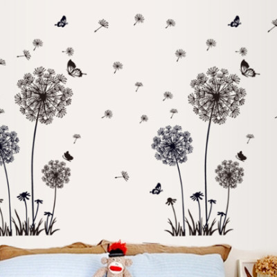  Decal Dán Tường Cô Gái Và Bồ Công Anh (Size Lớn)