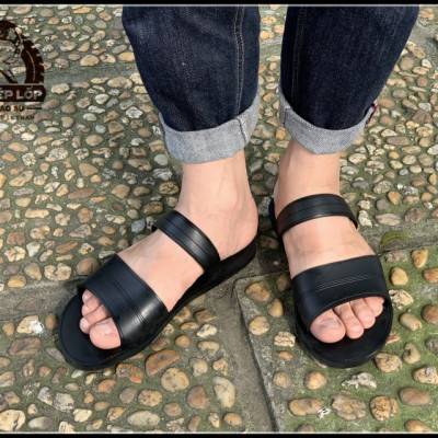 dép cao su nam nữ 2 quai ngang