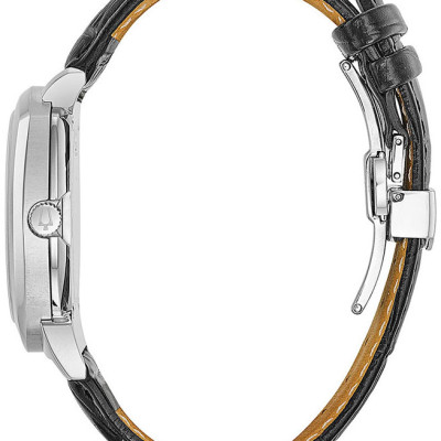 Đồng Hồ Nam Bulova Accutron Dây Da 96A155 - Mặt Xanh