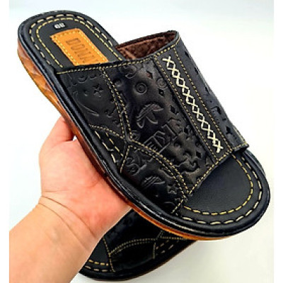 DÉP QUAI NGANG NAM DA BÒ - QUAI MAY DẤU X ĐƯỜNG THẲNG NỔI BẬT - ĐẾ KÉP CHẮC CHẮN BAO ĐI MƯA