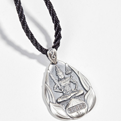 Mặt Dây Chuyền Bạc Phật Bản Mệnh - Ngọc Quý Gemstones