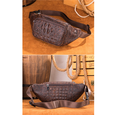 Túi đeo chéo nam DA BÒ THẬT phong cách mới  - BEE GEE DCN9234