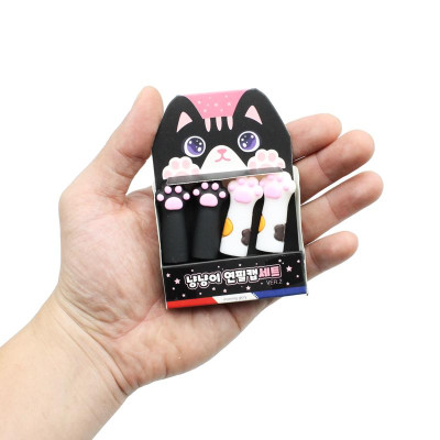 Hộp 4 Nắp Bút Meow - Morning Glory 33380-89402