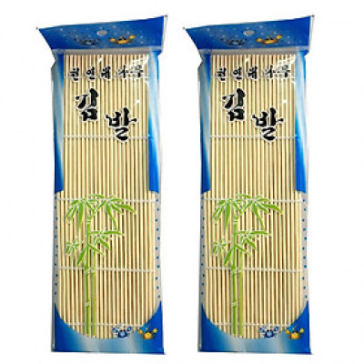 Set 2 Mành Tre Cuốn Kimbap, Sushi Nội Địa Hàn Quốc