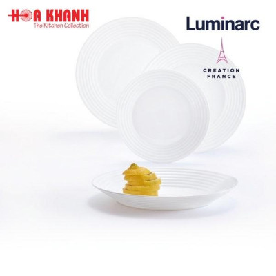 Đĩa Sâu Thủy Tinh Luminarc Harena 23cm - bộ 6 đĩa - N5413
