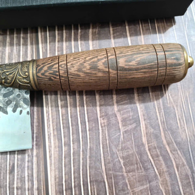 DAO BẾP - DAO THÁI HOA VĂN CAO CẤP MÃ A7 DT151 NT topcomshop vn