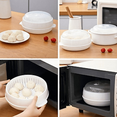 Bộ khay hấp lò vi sóng 5625