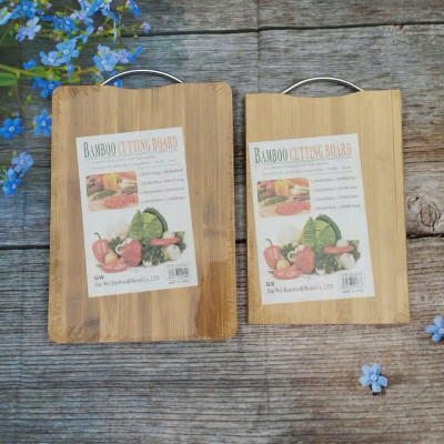 Thớt Gỗ Tre BAMBOO Cao Cấp Kháng Khuẩn, Chống Nấm Mốc - An Toàn Cho Gia Đình - HÀNG CHÍNH HÃNG MINIIN