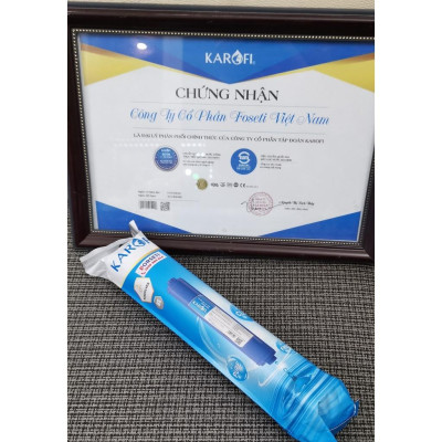 Combo 8 lõi lọc nước Karofi chính hãng dùng cho máy lọc nước Karofi KT-eRO80 - Hàng Chính Hãng