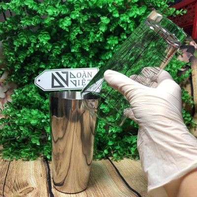 Bình Lắc Cocktail 2 Mảnh - Bình Lắc Boston (1 Thủy Tinh và 1 Inox) - Dụng Cụ Pha Chế, Dụng Cụ Quầy Bar. Chuyên phục vụ S