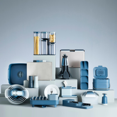 Dụng cụ đựng chén dĩa Joseph Joseph Trắng/Xanh JJ003123, giúp tiết kiệm không gian bếp và làm không gian bếp của bạn trở nên gọn gàng và ngăn nắp hơn rất nhiều